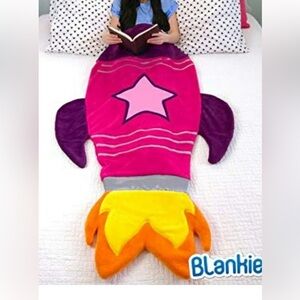 Blankie Tails Pink Rocket Snuggle Blanket